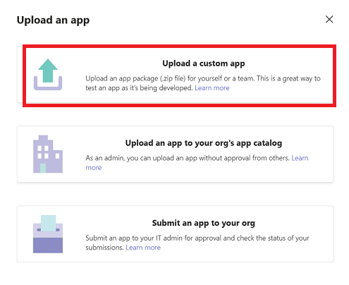 Upload an App